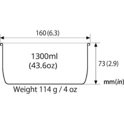 SOTO Navigator Cook Set -Outdoor Research Store SOTO Navigator Cook Set 1300ml Pot Dimensions