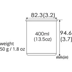 SOTO Thermostack Combo -Outdoor Research Store SOTO Thermostack Combo 400ml Pot Dimensions