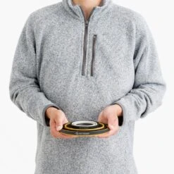 Sea To Summit Frontier Ultralight Collapsible Dinnerware Set (1 Person 3 Piece) 5 Sea To Summit Frontier Ultralight Collapsible Dinnerware Set (1 Person 3 Piece) -Outdoor Research Store Sea to Summit Frontier Ultralight Collapsible Dinnerware Set 1 Person 3 Piece Collapsed Hands