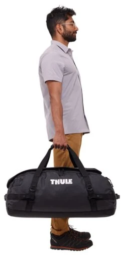 Thule Chasm 70L Duffel Bag -Outdoor Research Store Small Thule Chasm TDSD303 Black FS 02b 3204993