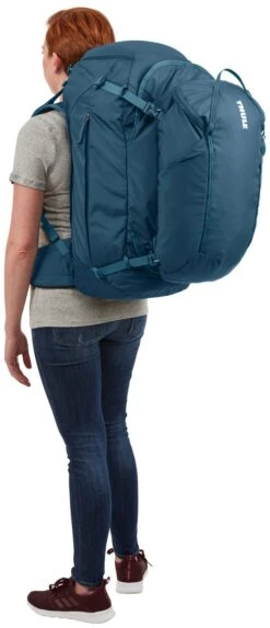 Thule Landmark 70L Women's Backpacking Pack -Outdoor Research Store Small Thule Landmark 70L TLPF170 MajolicaBlue FS 10 3203732