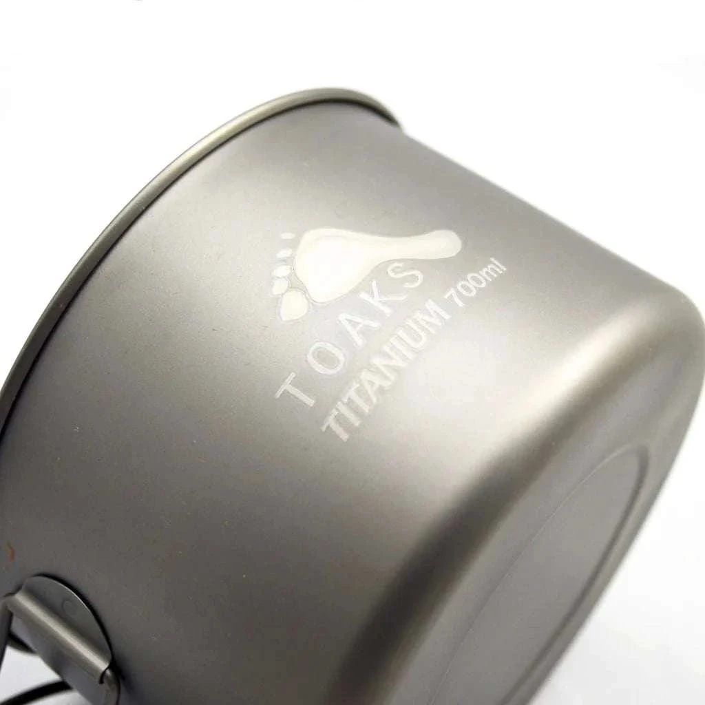 TOAKS Light Titanium 700ml Pot - Ultralight Version 4 TOAKS Light Titanium 700ml Pot - Ultralight Version - Image 4