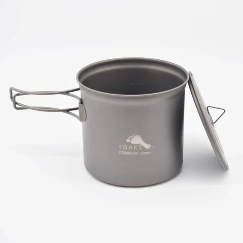 TOAKS Titanium 1100ml Pot 2 TOAKS Titanium 1100ml Pot - Image 2