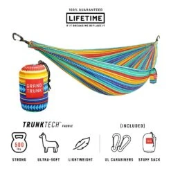 Grand Trunk TrunkTech Double Hammock Printed -Outdoor Research Store TT CABO 02