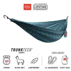 Grand Trunk TrunkTech Double Hammock Printed -Outdoor Research Store TT NILE 02