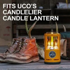 UCO Gear 5 Pack Original 12 Hour Beeswax Candles -Outdoor Research Store UCO Gear 5 Pack Original 12 Hour Beeswax Candles Lantern