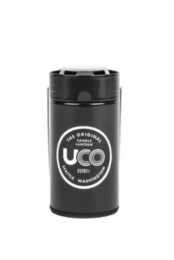 UCO Gear 9 Hour Original Candle Lantern -Outdoor Research Store UCO Gear 9 Hour Original Candle Lantern Grey Collapsed