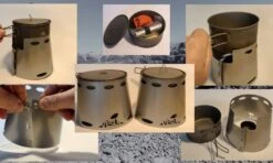 Vesuv Outdoor Titanium Windshields For Toaks -Outdoor Research Store VESUV Titanium Windshield for Toaks in use 1