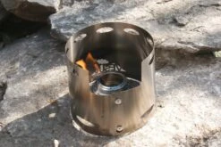 Vesuv Outdoor Titanium Windshields For Evernew -Outdoor Research Store Vesuv Outdoor Titanium Windshields for Evernew Open flame