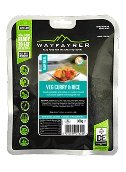 Wayfayrer Veg Curry & Rice (300g) 1 Wayfayrer Veg Curry & Rice (300g)
