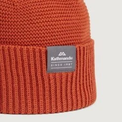 Kathmandu Federate Beanie -Outdoor Research Store a0992 679 federate beanie v2 red orange e