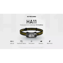 Nitecore HA11 Ultralight Head Torch 15 Nitecore HA11 Ultralight Head Torch -Outdoor Research Store ha11 1