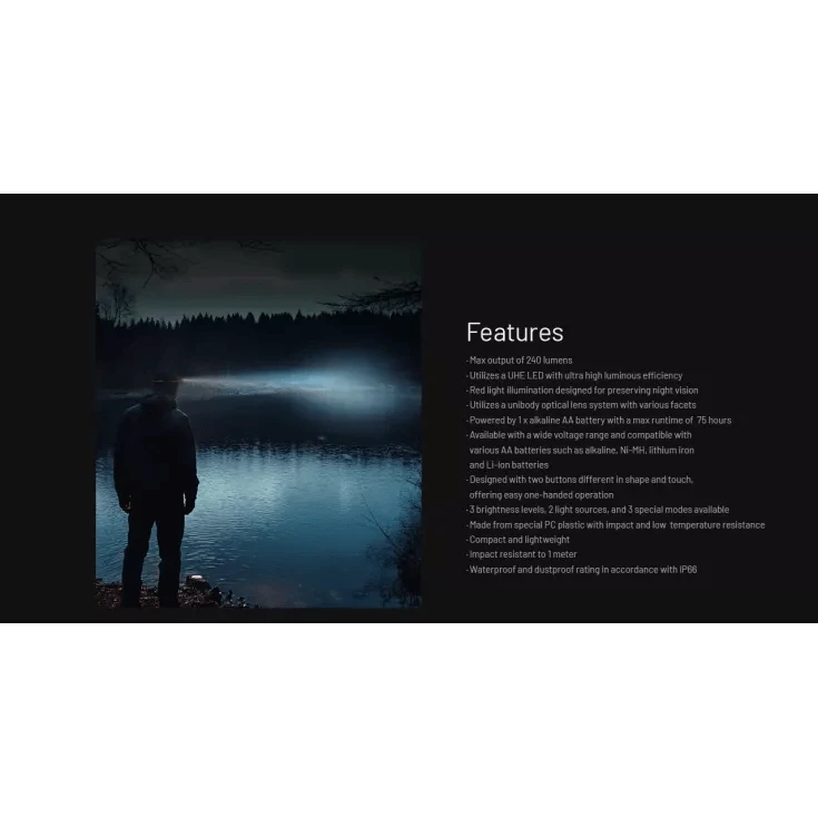 Nitecore HA11 Ultralight Head Torch 6 Nitecore HA11 Ultralight Head Torch - Image 6