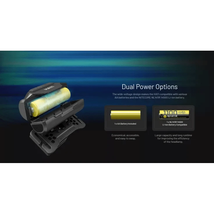 Nitecore HA11 Ultralight Head Torch 2 Nitecore HA11 Ultralight Head Torch - Image 2