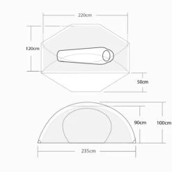 PreTents Lightrock 1 Person Backpacking Tent -Outdoor Research Store lightrock tent 4