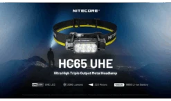 Nitecore HC65 UHE Head Torch -Outdoor Research Store nitecore hc65 uhe 1