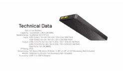 Nitecore NB10000 Gen 3 Carbon Fibre Ultralight Power Bank -Outdoor Research Store nitecore nb10000 gen 3 11