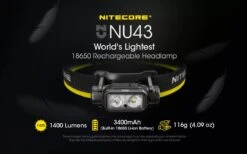 Nitecore NU43 Head Torch -Outdoor Research Store nitecore nu43 1