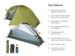 NEMO Dragonfly OSMO 1 Person Ultralight Backpacking Tent -Outdoor Research Store s23 Dragonfly OSMO 1 Person