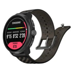 Suunto Race 2 GPS Running Watch -Outdoor Research Store suunto race 2 titanium black perspective right 1200x1200px