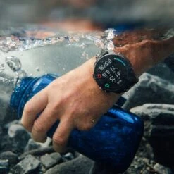 Suunto Vertical 2 GPS Watch -Outdoor Research Store suunto vertical 2 titanium black action image